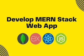 build scalable mern stack web apps,custom solutions, apis and real time features