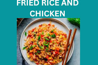 do your delicious fried rice with chicken for you