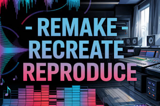 professionally remake, recreate, or reproduce any beat or instrumental