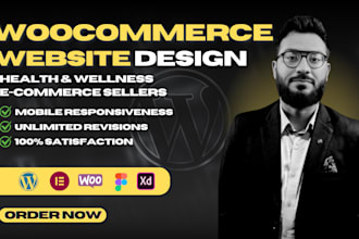 build woocommerce store for health wellness e commerce shop