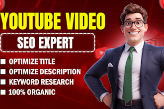do best youtube video SEO expart for top video ranking