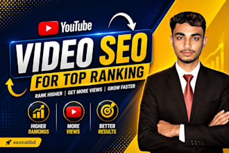 do best youtube video SEO expart for top video ranking