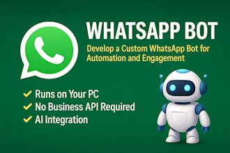 create a whatsapp ai chatbot or automate your account