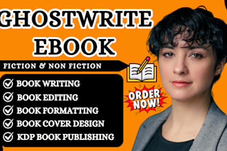do your non fiction book and ebook ghostwriting as a fiction ghost book writer