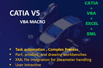 create custom catia v5 vba macros to automate your cad tasks