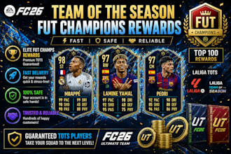 help you to get any rank in fc26 futchamps tots