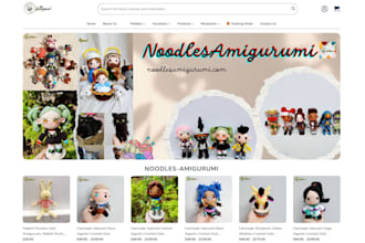 design handmade toys website amigurumi toy store stuffed animal online shop