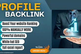 do 420 pr10 profile backlink high authority seo linkbuilding