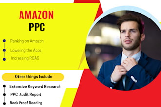 setup, optimize and manage amazon fba PPC ads campaigns to boost sales