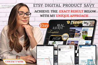 do etsy digital product design for etsy digital products store, etsy seo listing