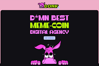 design a quirky colorful, pop website  layout for you
