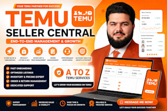 set up manage and grow your temu seller central a to z