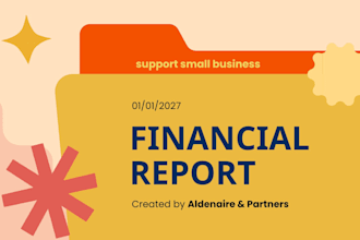 manage small business accounts and reports