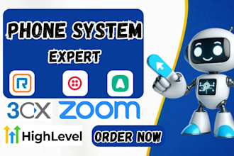 setup voip ivr on zoom ringcentral aircall nextiva 3cx textgrid, dialpad, vonage