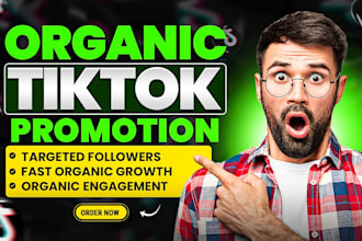 do ideal tiktok promotion for organic real followers growth