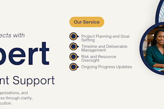 manage your project from planning to delivery with expert care