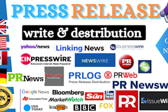 write press release press release distribution music press release to your niche
