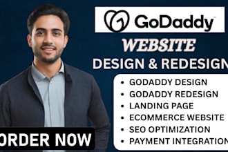 do godaddy website redesign, godaddy redesign, godaddy landing page