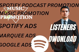 promote spotify ads, podcast promotion to reach millions of listeners download