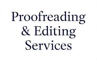 polish your documents through retyping formatting and proofreading