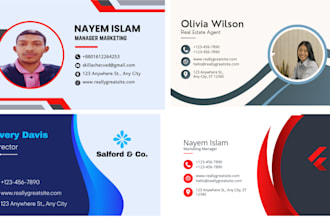 design a professional visiting card for your brand