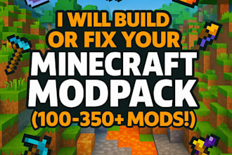 create, optimize or fix your minecraft modpack