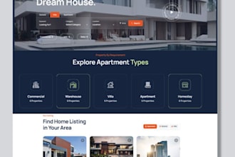 build property management website, vacation rental with booking, hotel booking
