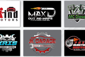 design outstanding car, racing, automotive and business logo