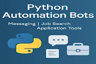 code automated linkedin bot, connection bot, auto reply bot, job finder bot