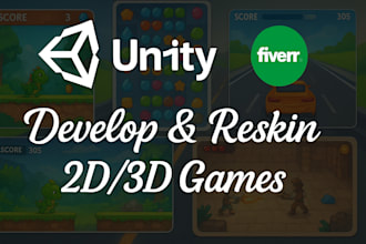 ido professional 2d and 3d unity game development for mobile and PC