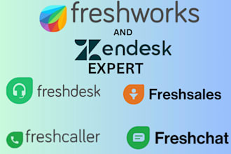 utilize freshworks crm, zendesk, freshdesk, freshsales to empower your business