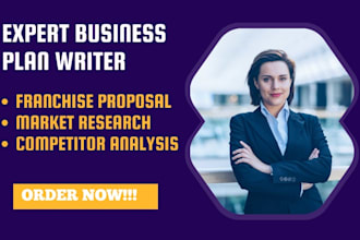 do market research and competitor analysis business plan, startup, franchise
