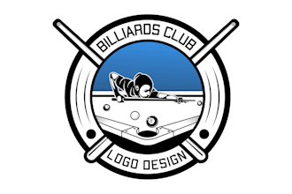 design unique billiard logo