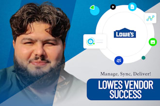fully manage your lowes dsv, commercehub, and vendor portal and erp integration