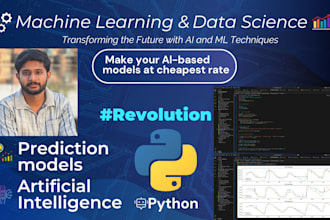 built a machine learning model for prediction using python