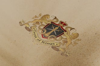 do luxury regal heraldic family crest coat of arms logo design