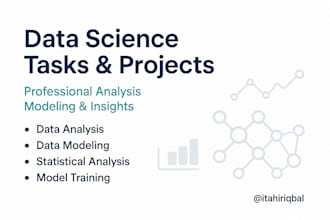 do data science tasks and projects