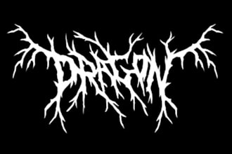 do death metal logo, slamming, gore grind, black metal
