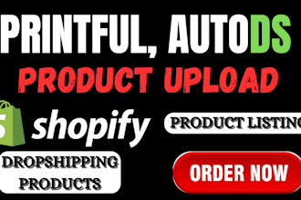upload add import product on printify printful supliful product to shopify store