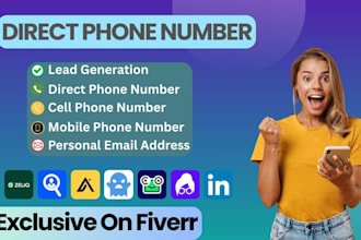 find b2b leads with direct phone numbers and email