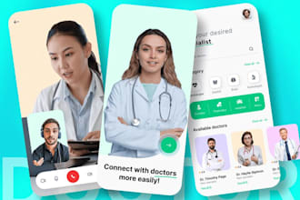 develop telemedicine app medical app doctor app appointment app telehealth app