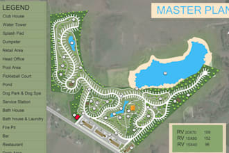 do expert rv park layouts, site planning, and concept design