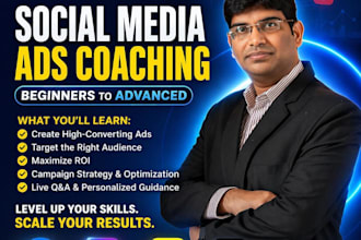 train and coach you on meta ads, snapchat ads, tik tok ads