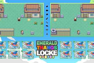 design a stunning pokemon overlay for cheap and fast
