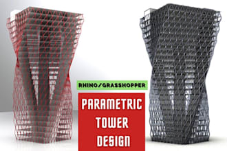 create parametric design with grasshopper and rhino