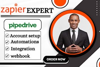 setup zapier automation for pipedrive crm integration pipedrive workflow