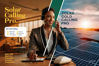 cold call, solar, vending machine, cold caller for cleaning company and industry