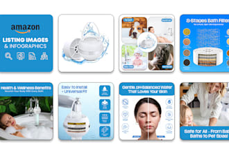 design amazon listing images, photos, pictures, infographics