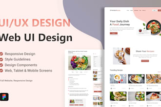 do figma design website, website design figma, website ui ux, website mockup