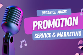promote your, mixcloud, apple music, soundcloud, deezer, amazon music promotion